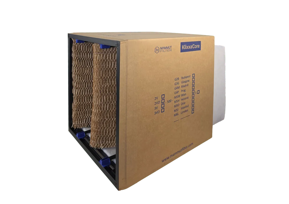 Klixxa Core filter system with variable installation depth