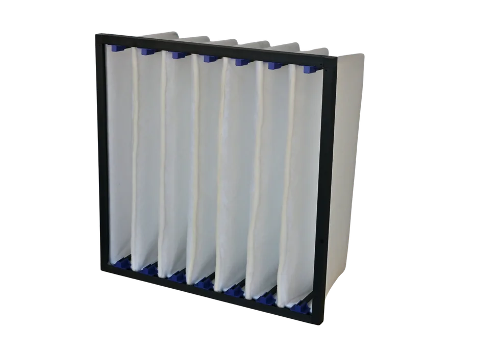Klixxa Pocket pocket filter system with multiple white filter pockets